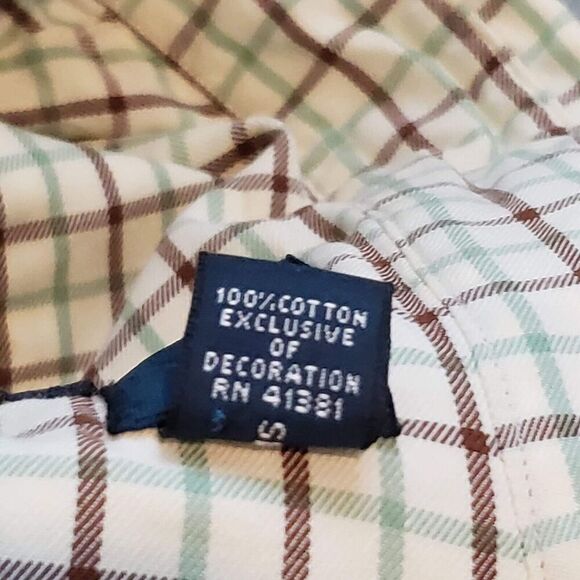 Polo Ralph Lauren Oxford Mens Large Multi Neutral Check LS Button Down Shirt - Picture 9 of 11
